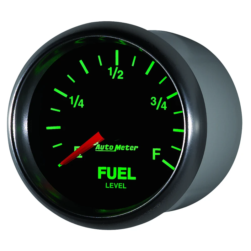 Autometer GS 2 1/16in. 0-280 Ohms Fuel Level Gauge - Stepper Motor