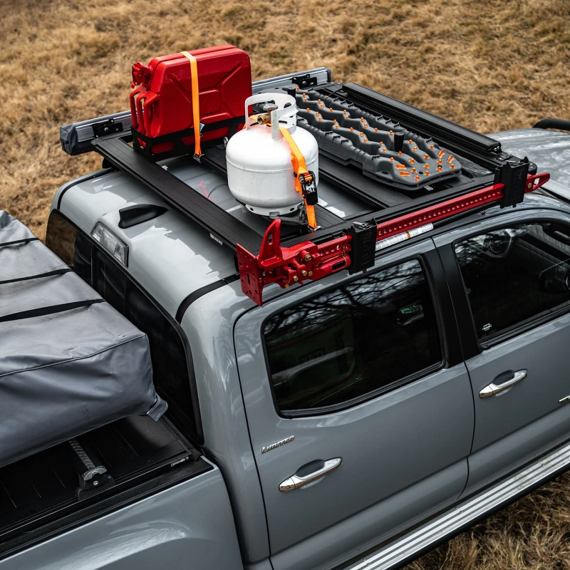 ARB 16-22 Toyota Tacoma 49 Zoll x 51 Zoll BASE Rack Kit mit Deflektor