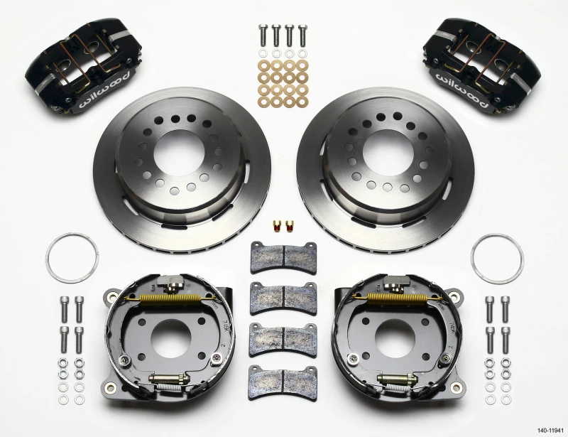 Wilwood Dynapro Low-Profile 11,00 Zoll P-Bremse Kit AMC 71-74 2,60 Zoll Offset