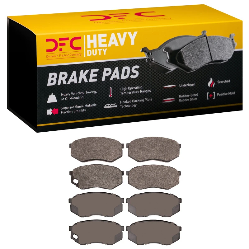 DFC 95-04 Mitsubishi Fuso FE Front Heavy Duty Pads - Semi Metallic