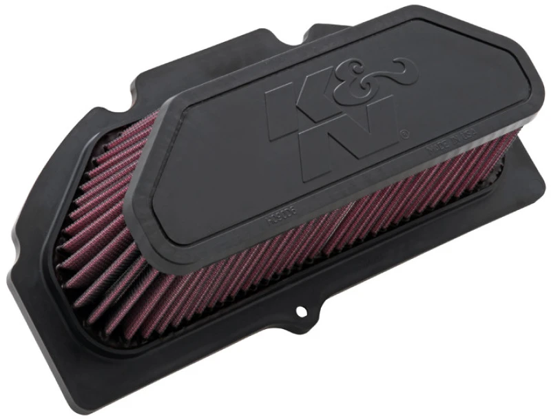 K&N 09-11 Suzuki GSXR 1000 Ersatzluftfilter 11,063 cm L x 5,688 cm B x 3,375 cm H