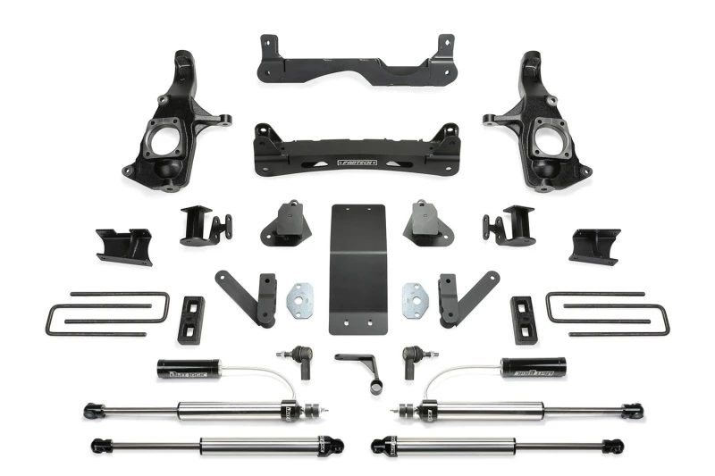 Fabtech 11-19 GM 3500HD 2WD/4WD 4 Zoll Basic Sys mit Dlss Resi Shks