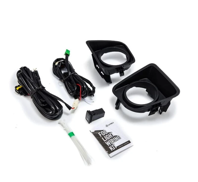 Alpharex Bezel & Wiring Kit for 09-12 Toyota RAV4
