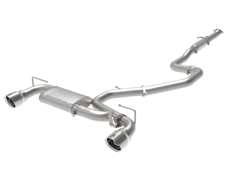 aFe Hyundai Veloster N 21-22 L4-2.0L (t) Takeda Kat-Back-Abgasanlage- Polierte Endrohre