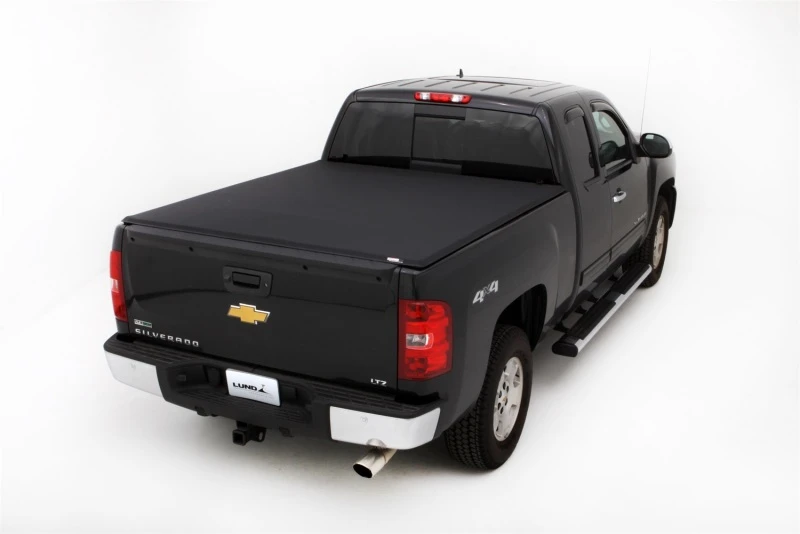 Lund 07-13 Chevy Silverado 1500 (6,5 ft. Bett) Genesis Elite Tri-Fold Tonneau Abdeckung - Schwarz