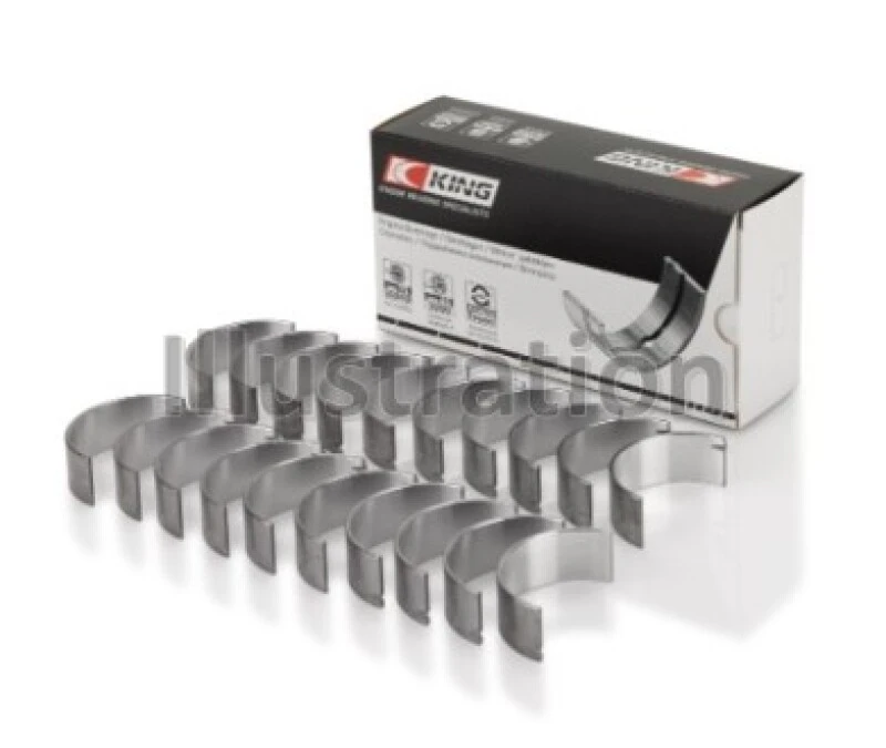 King Engine Bearings Ford 415 (Od+.002in) (Größe +0,75mm) Pleuelagersatz