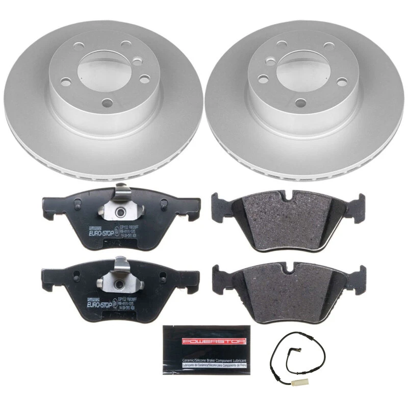 Power Stop 08-10 BMW 128i Front Euro-Stop Brake Kit