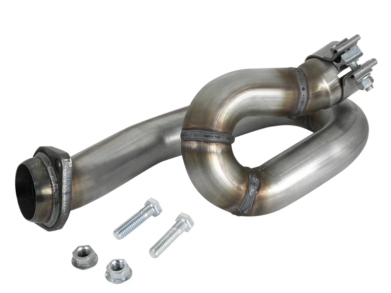 aFe POWER Twisted Steel Loop Relocation Pipe 2018 Jeep Wrangler (JL) V6-3,6L