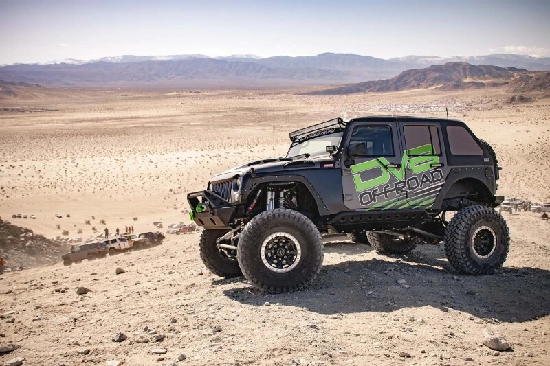 DV8 Offroad Heat Dispersion Motorhaube für 2007–2018 Jeep Wrangler JK