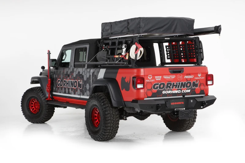 Go Rhino 19-21 Jeep Gladiator XRS Overland Xtreme Rack - Box 2 (gor5950000T-01 erforderlich)