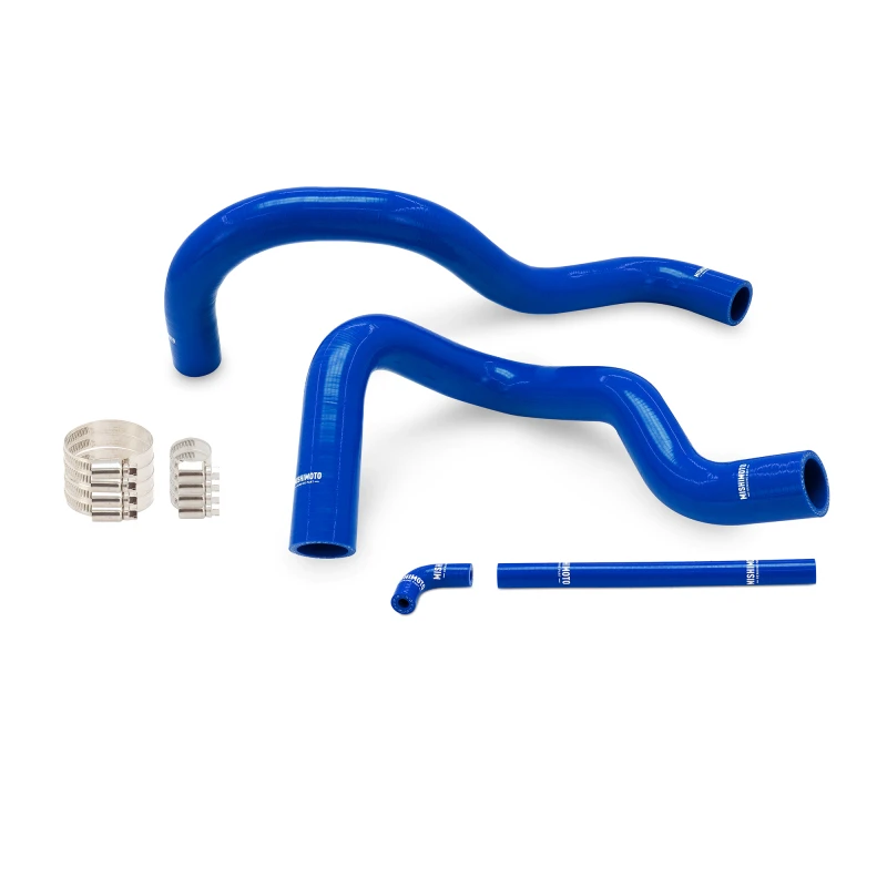 Mishimoto Silikon-Kühlmittel-Schlauch-Kit für 95-04 Toyota Tacoma 2.4L - 2.7L (4WD Auto Only) - Blau