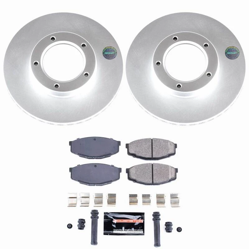 Power Stop 89-95 Toyota Pickup Front Z23 Coated Brake Kit