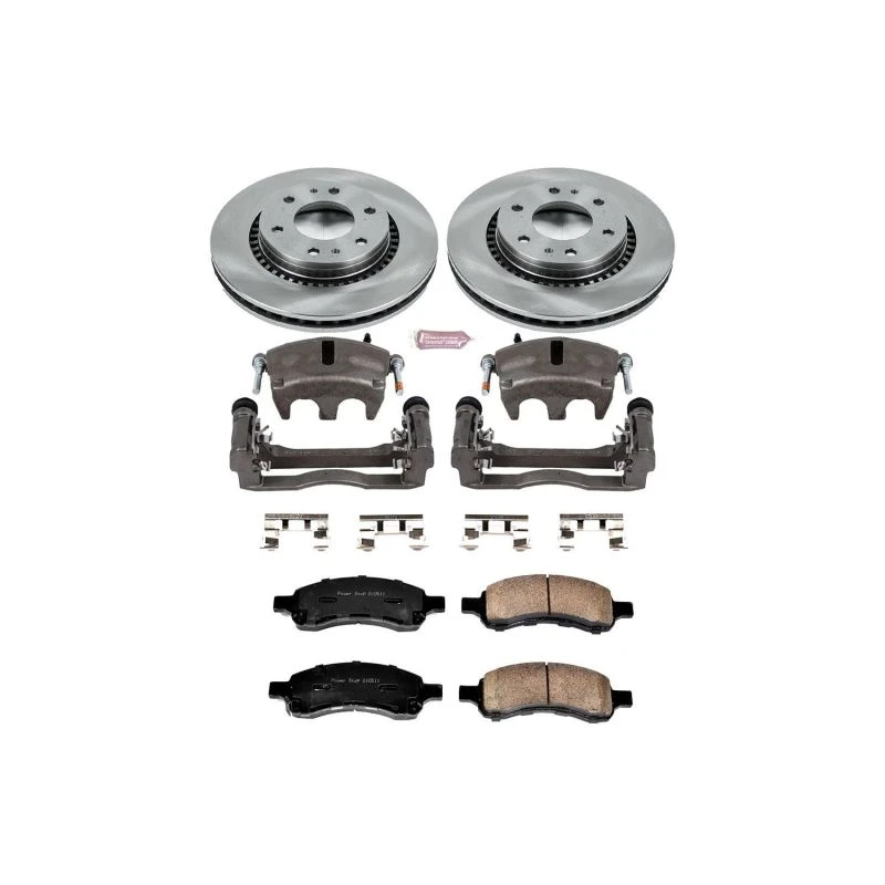 Power Stop 06-08 Isuzu Ascender Front Autospecialty Kit w/Cals