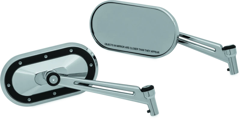 Kuryakyn Heavy Industry Spiegel Chrome/Schwarz