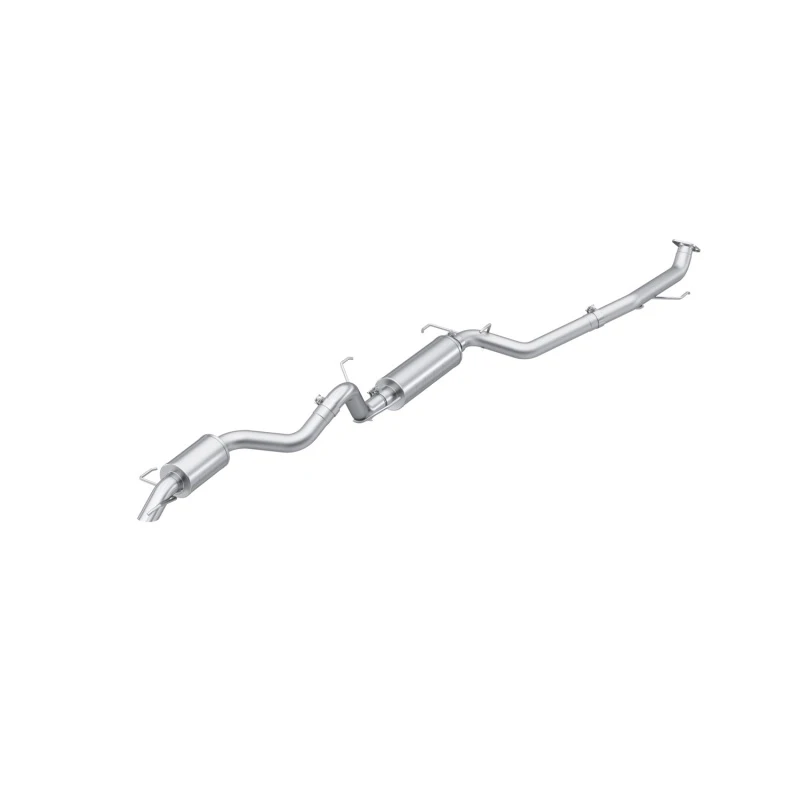 MBRP 24-26 Toyota Land Cruiser 2.4L 3in Cat-Back Single Rear High-Clearance Turn Down - T304