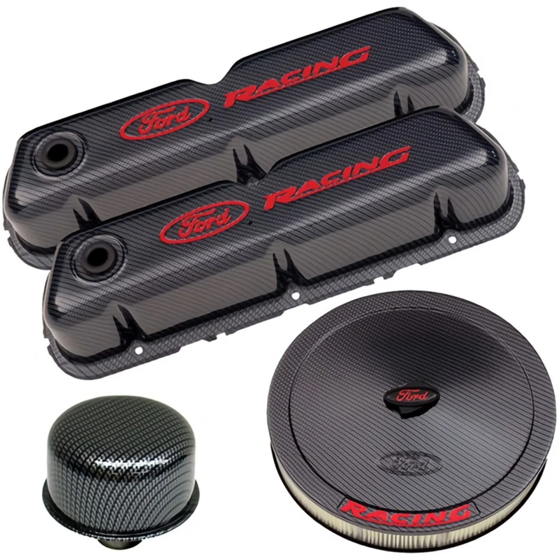 Ford Racing Komplett-Kit für den Motor - Carbon-Faser-Stil-Finish