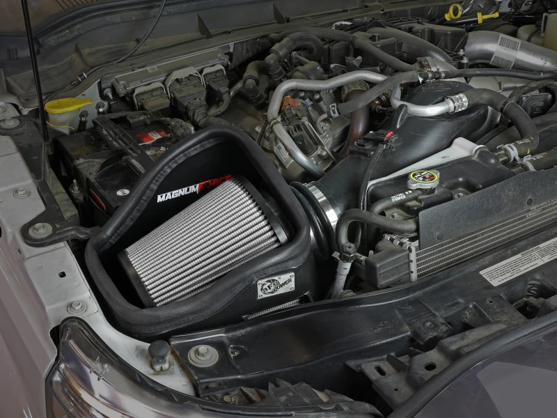 aFe MagnumFORCE-Ansauganlagen Stufe 2 PDS AIS PDS Ford Diesel Trucks 11-15 V8-6,7L (td)