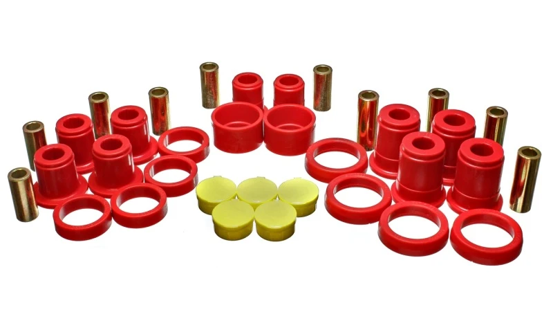 Energy Suspension 02-07 GM SUV Rot Hinterer Kontrollarm-Bushing-Set