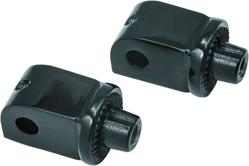 Kuryakyn Splined Adapter for Honda & Yamaha Gloss Black