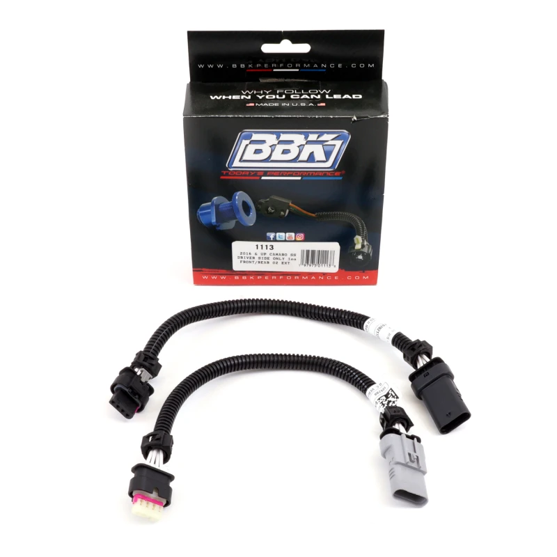 BBK 16-20 Chevrolet Camaro 6.2L SS O2-Sensor-Verlängerungen (nur für Automatik, Fahrerseite, 1 vorne und 1 hinten)