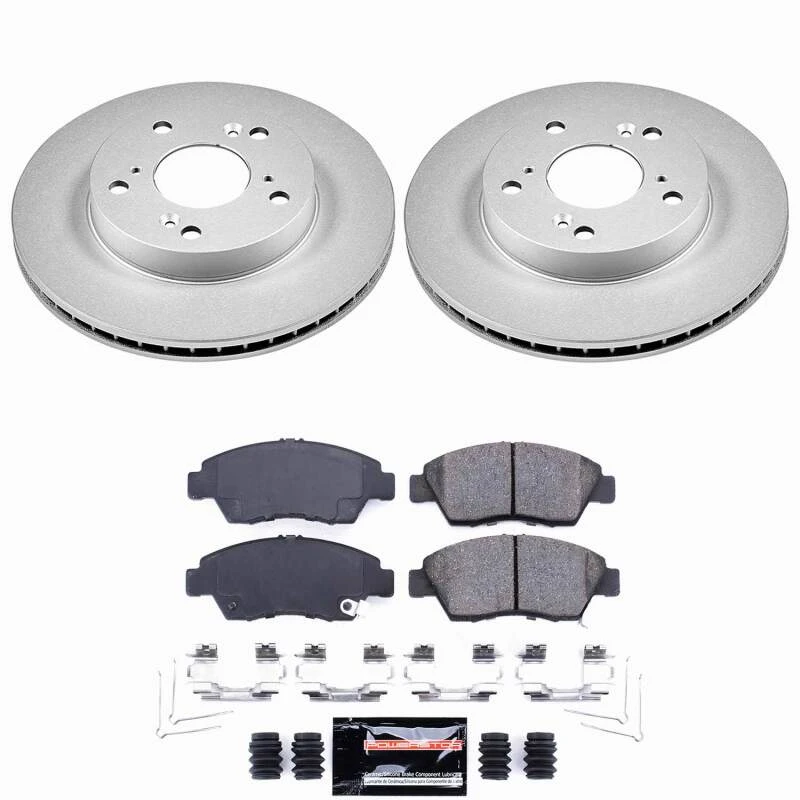 Power Stop 13-15 Acura ILX Front Z23 Coated Brake Kit