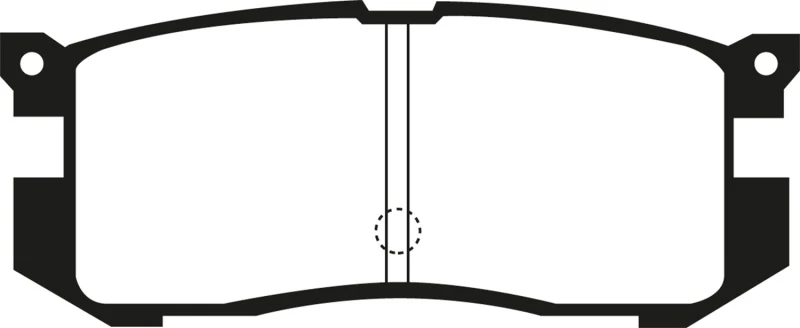 ebc_UD400-679321097770e EBC 89-92 Ford Probe 2.2 Ultimax Rear Brake Pads