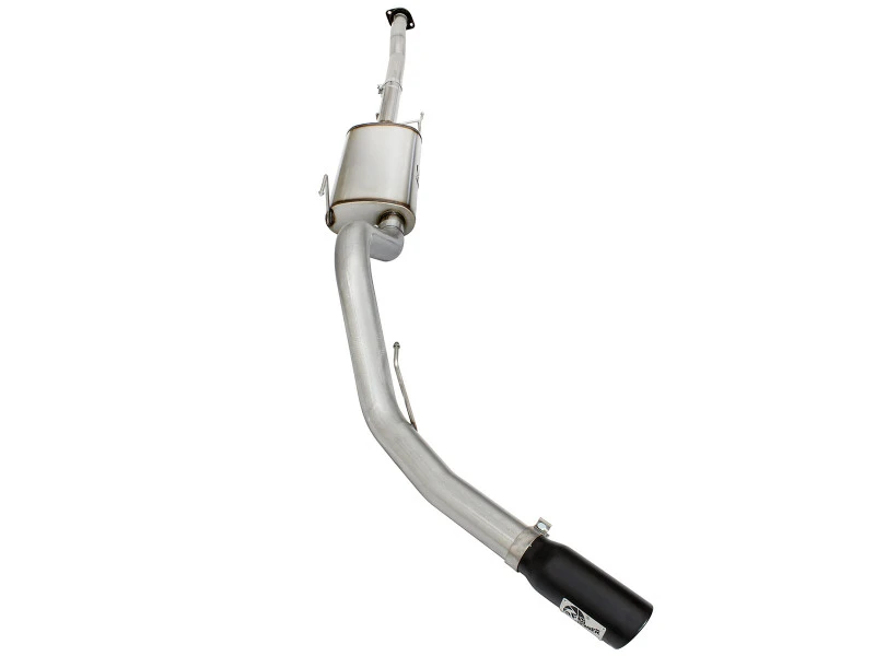 aFe MACHForce XP SS Auspuff 3in auf 3,5in Kat-Hinter mit schwarzer Spitze 15 Ford F-150 EcoBoost V6 2,7/3,5Ltt