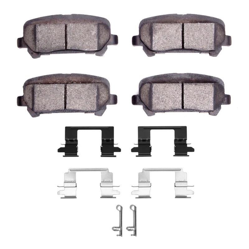 DFC 15-20 Chevrolet Colorado Rear Ultimate Duty Performance Brake Pads and Hardware Kit