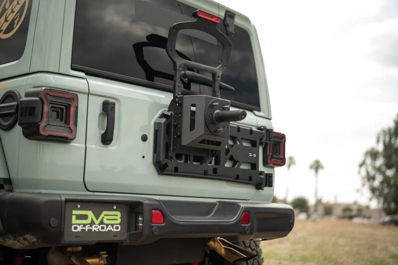 DV8 Offroad Spare Tire Carrier für 2018–2025 Jeep Wrangler JL