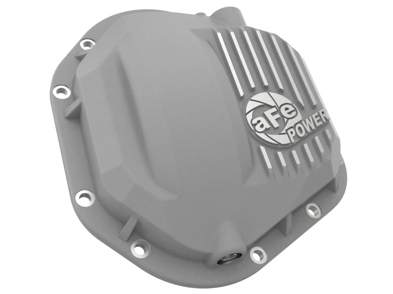 aFe Street Series Dana 60 Vorderachs-Differential-Abdeckung Raw mit bearbeiteten Rippen 17-20 Ford Trucks (Dana 60)