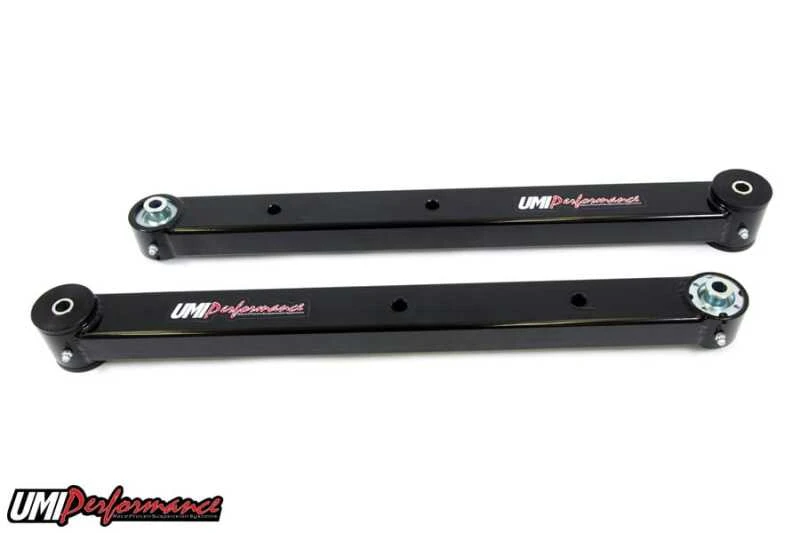 UMI Performance 64-72 A-Body Boxed Lower Control Arms- Poly/Roto-Joint (Deutsch)