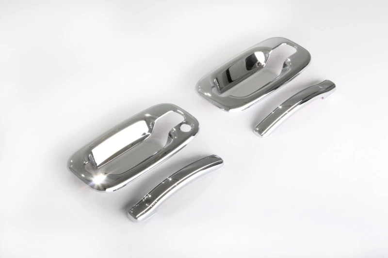 AVS 99-06 Chevy Tahoe (ohne Beifahrerschlüsselloch) Türgriffabdeckungen (4 Türen) 8-teiliges Set - Chrom