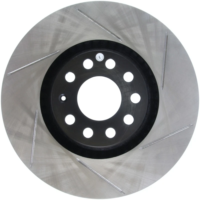 stoptech_126.33096SL-6794fb36a1114 StopTech Power Slot 01-06 Audi Allroad / 05-09 A4 / 6/99-04 A6 / 99-02 S4 Left Front Slotted Rotor