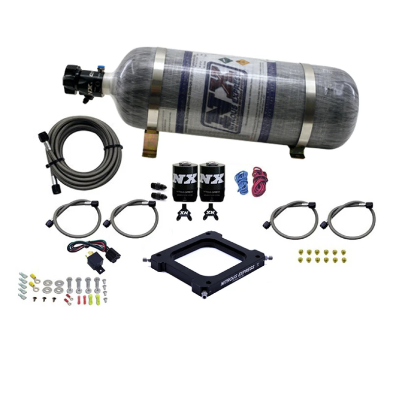 Nitrous Express 4500 Assassin Plate System Pro Power Alcohol for 100-500HP (12lb Bottle)