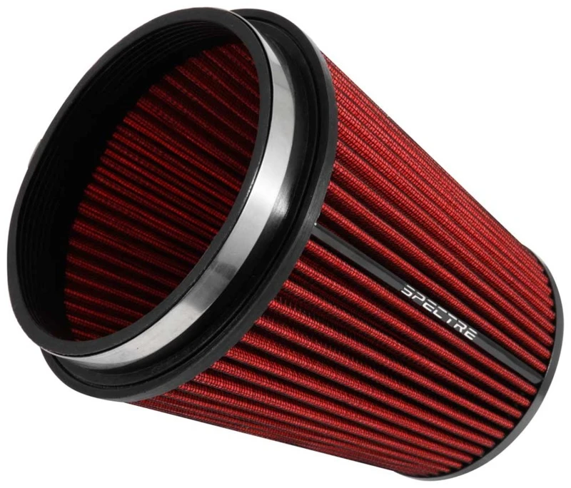 Spectre HPR Konischer Luftfilter 6 Zoll Flansch-ID / 7,719 Zoll Basis-OD / 8,5 Zoll Höhe - Rot