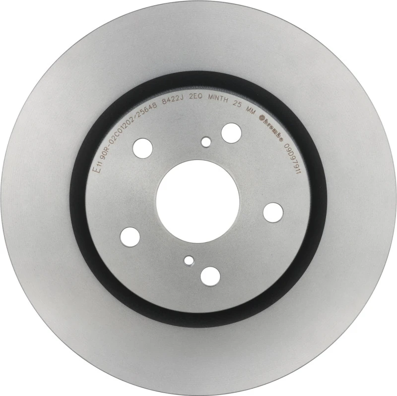 Brembo 2022 Volvo C40 Recharge/21-22 Volvo XC40 Recharge/16-22 Volvo XC90 Rear UV Coated Rotor