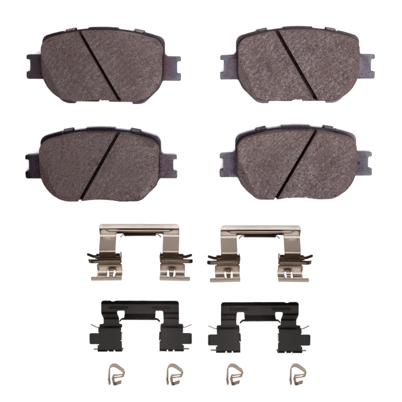 DFC 14-15 Lexus IS250 Front 5000 Advanced Ceramic Brake Pads and Hardware Kit