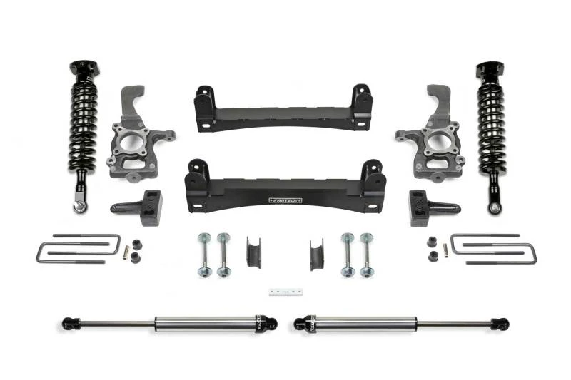 Fabtech 15-20 Ford F150 2WD 4 Zoll Perf-System mit 2,5 und 2,25