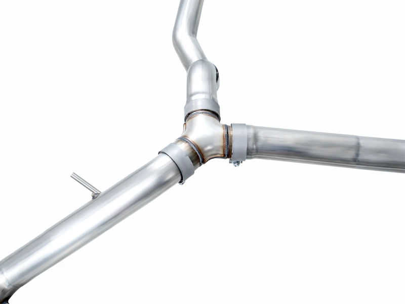 AWE Tuning 2021+ GMC Tahoe/Yukon 5.3L 0FG Split Rear Exit Catback Exhaust - Quad Diamond Blk Tips