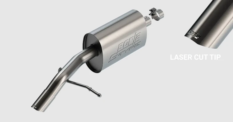 Borla 2025 Kia K4 2.0L 4dr S-Type 2.25in Turndown Tip Axleback Exhaust