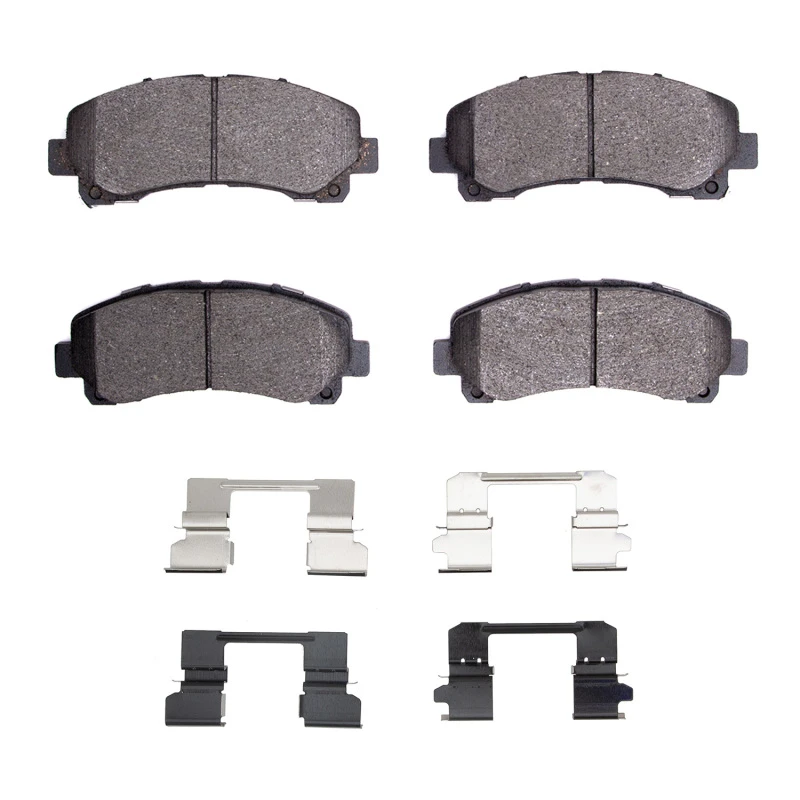 DFC 12-25 Chevrolet S10 MAX (Mexico) Front 3000 Semi-Metallic Brake Pads and Hardware Kit