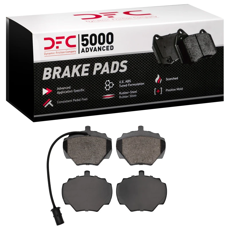 DFC 87-95 Land Rover Range Rover Rear 5000 Advanced Low Metallic Brake Pads