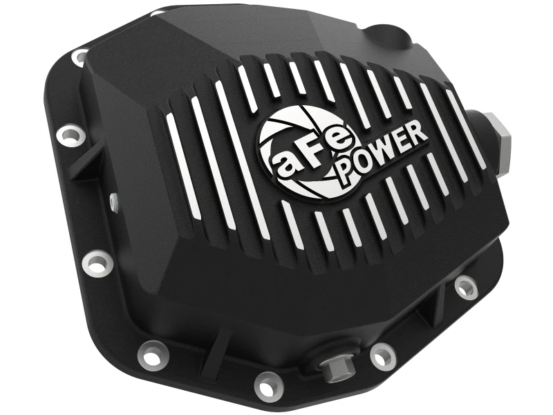 aFe Street Series Hinterachs-Abdeckung Schwarz mit bearbeiteten Rippen 20+ Jeep Gladiator JT (Dana M220)