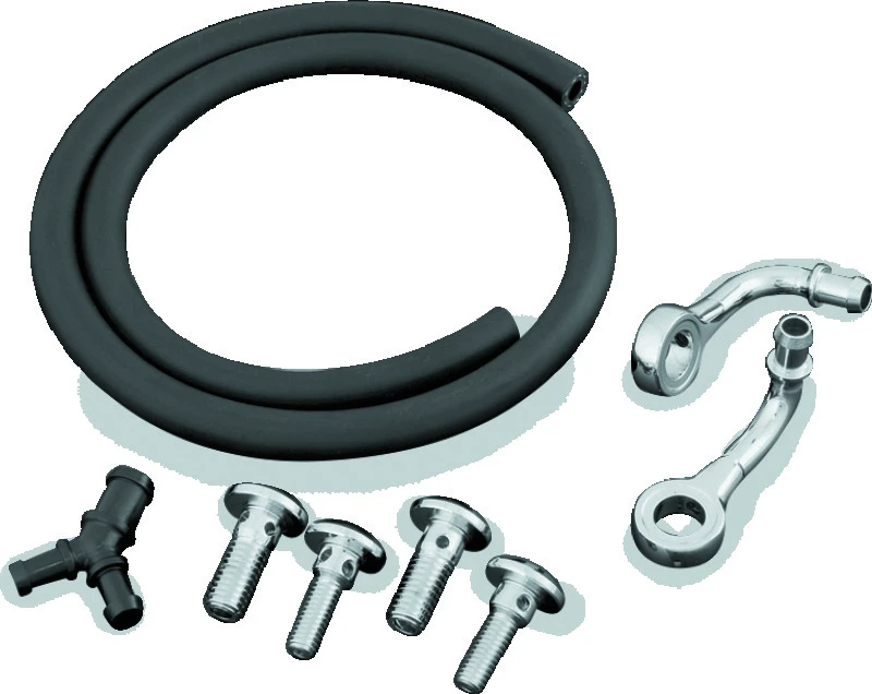 Kuryakyn Bluegrass Breather Kit für 1993–2006 mit CV Vergaser, 2001–2017 Delphi (exkl. 2008–2017 Touring)