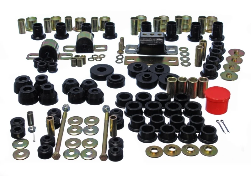 Energy Suspension 63-82 Chevrolet Corvette Schwarzes Hyper-Flex-Master-Bushing-Set