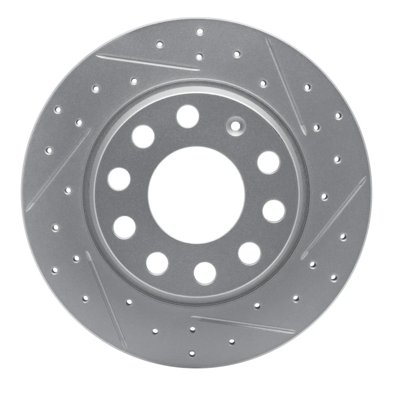 DFC 00-08 Audi A4 Quattro Rear Right Drilled & Slotted Geoperformance Rotor