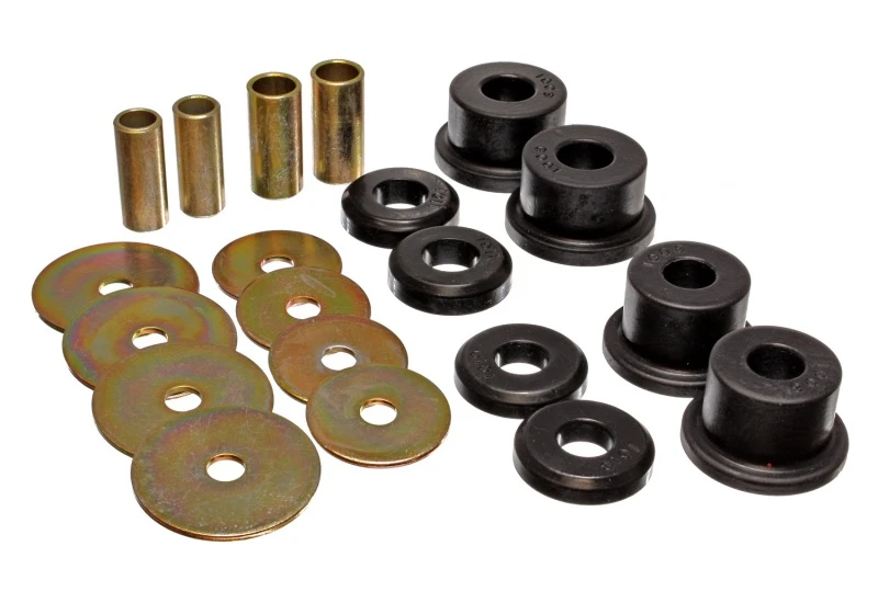 Energy Suspension Schwarzes Sub-Rahmen-Bushing-Set für 90-94 Mitsubishi Eclipse FWD