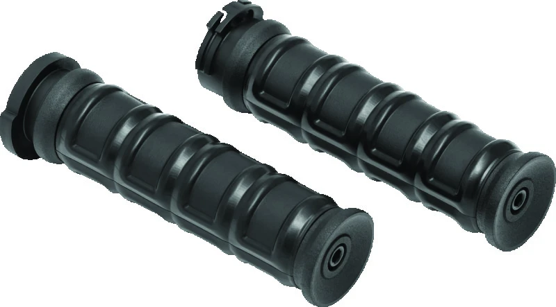 Kuryakyn Dillinger Griffe Dual Cable Satin Schwarz
