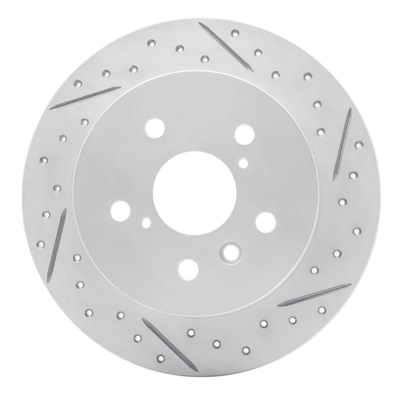 DFC 18-24 Toyota Camry Rear Right Drilled & Slotted Geoperformance Rotor