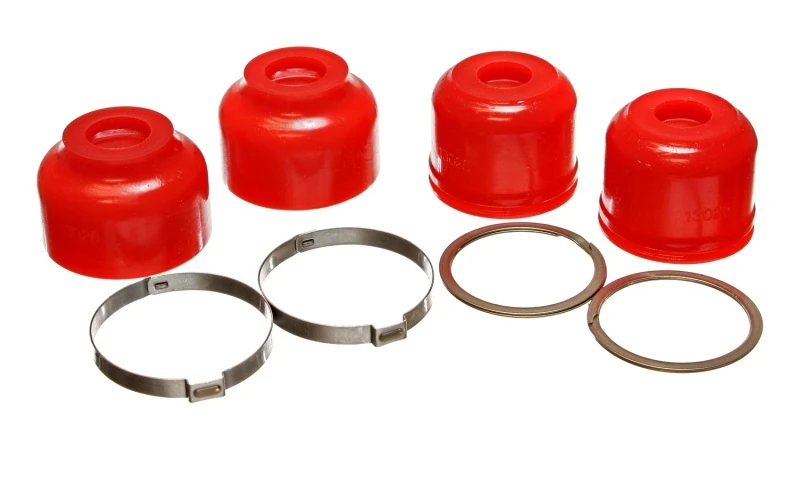 Energy Suspension 94-06 Hummer H1 Rote Vorder- oder Hinterradaufhängung-Gelenkstulpen-Set